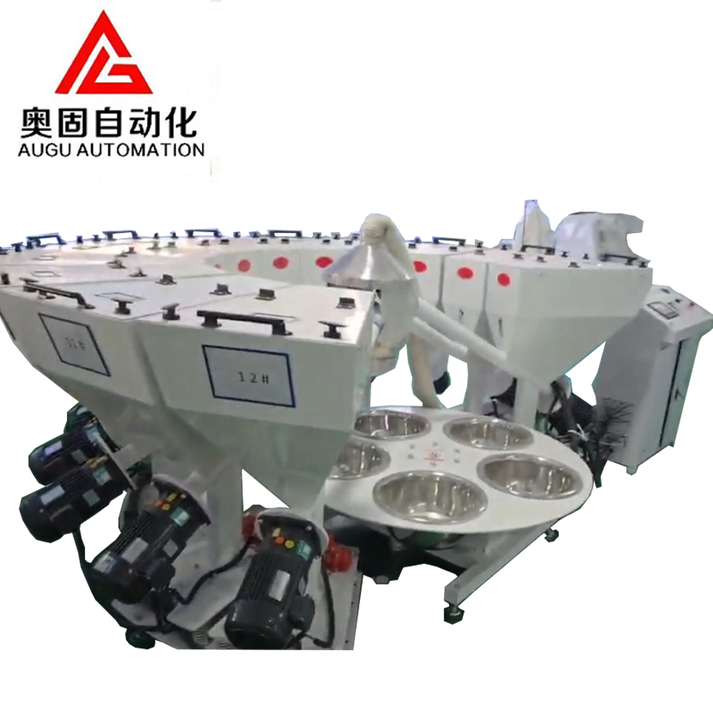 سیستم توزین تجهیزات میکسر شیمیایی Augu 10-Station: پایدار، دقیق و قابل تنظیم